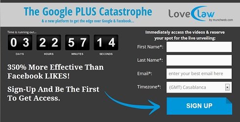LoveClaw - Google Plus Catastrophe