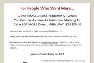 Jason Fladlien - Absolute Productivity
