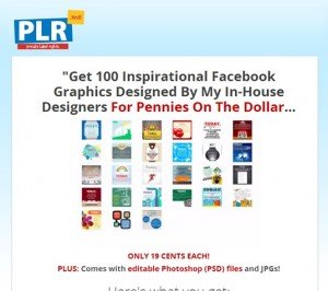 100 Inspirational Graphics PLR