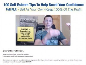 100 Self Esteem Tips PLR