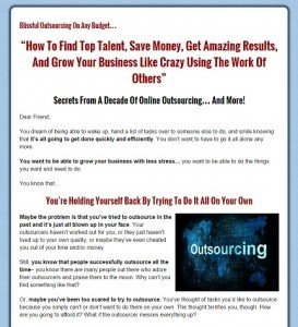 Outsourcing for IMers