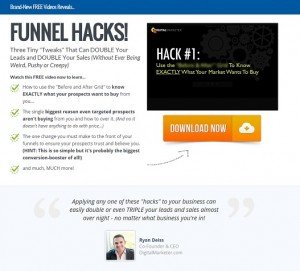Ryan Deiss - 3 Funnel Hacks